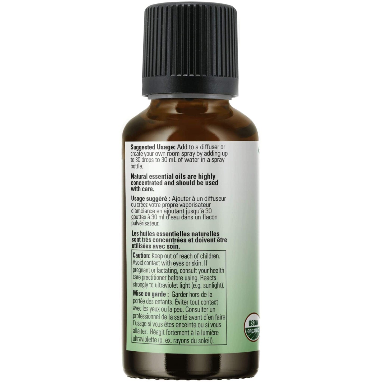 30mL | NOW 100% Pure & Organic Orange Essential Oil