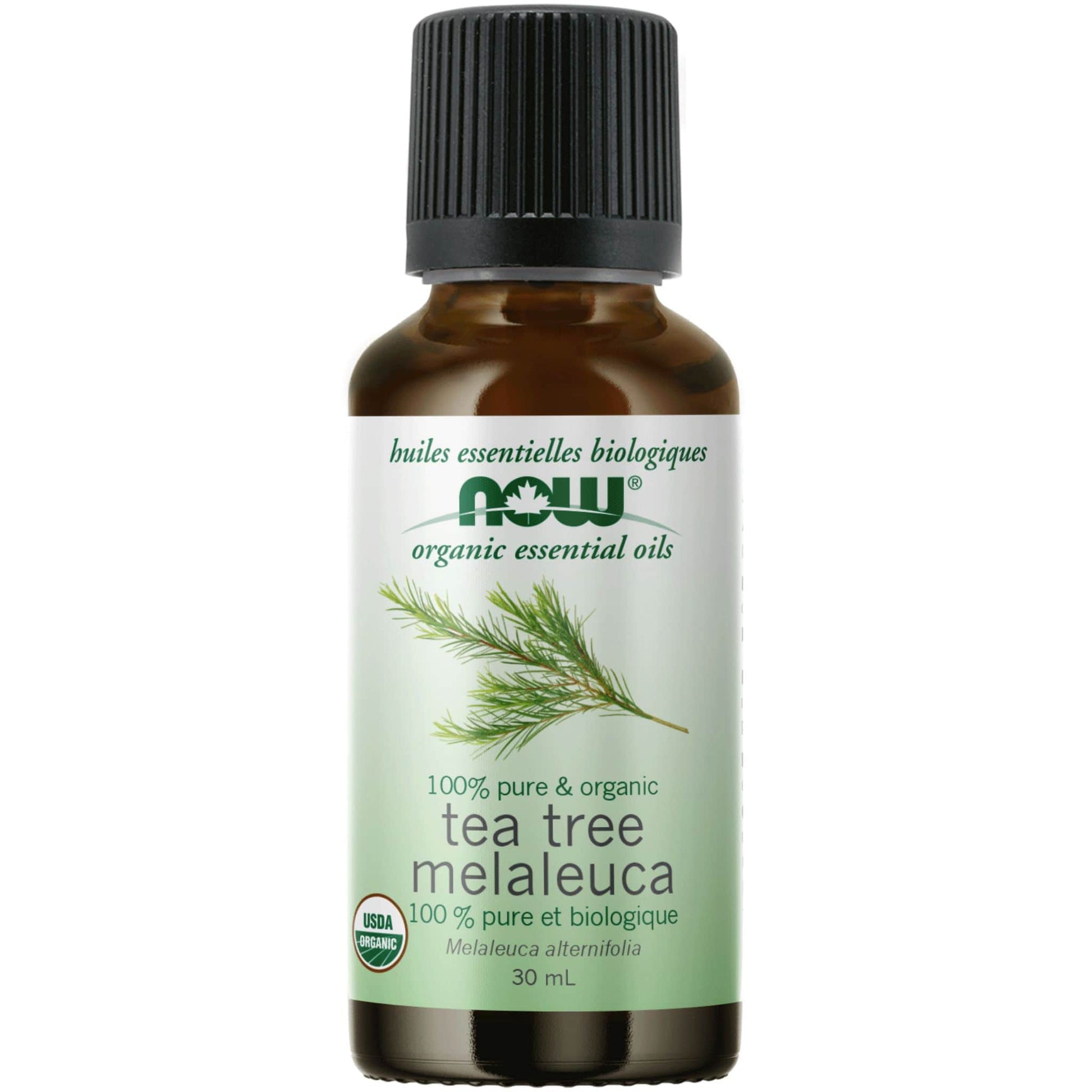 30mL | NOW 100% Pure & Organic Tea Tree Essential Oil