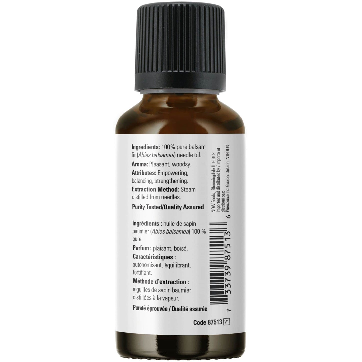 30mL | NOW 100% Pure Balsam Fir Needle Essential Oil