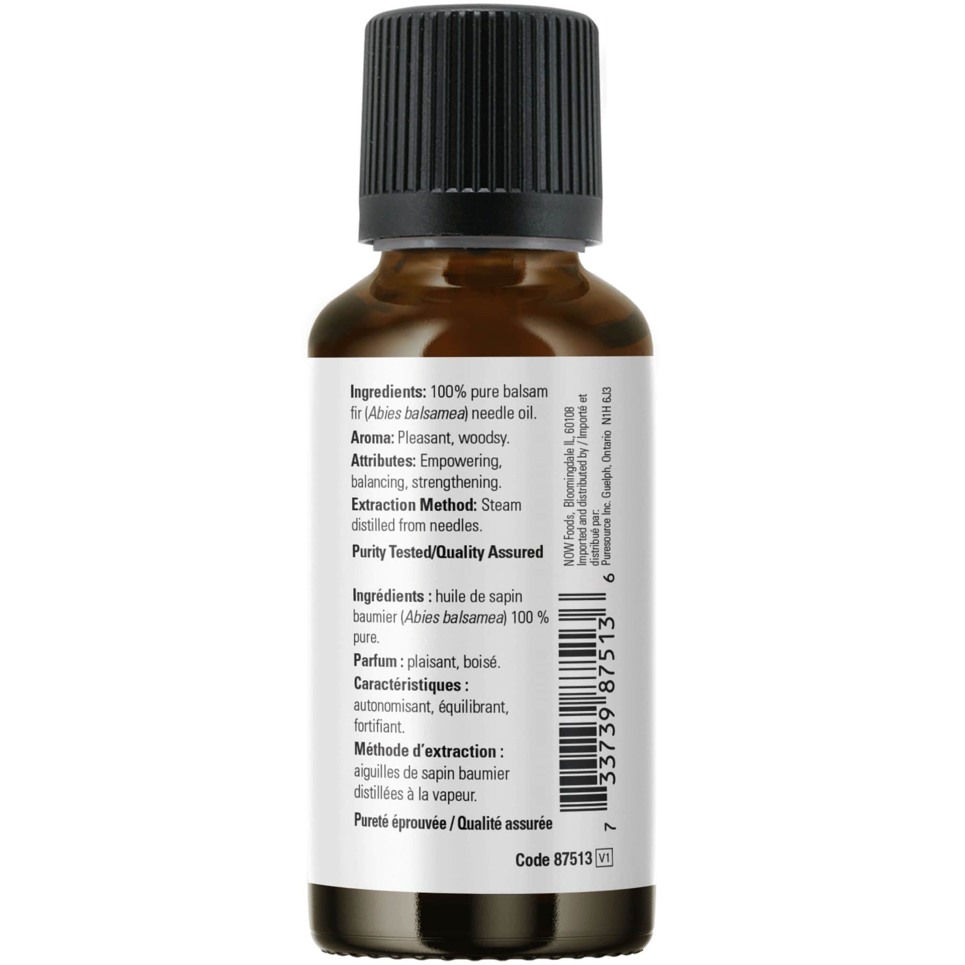 30mL | NOW 100% Pure Balsam Fir Needle Essential Oil