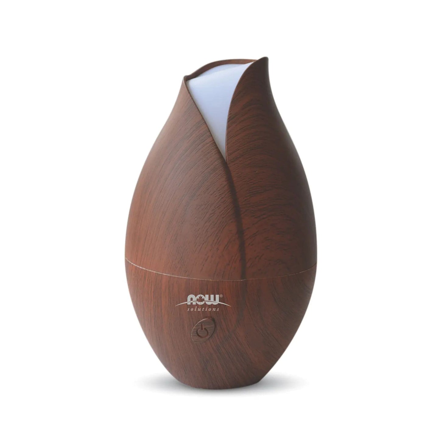 NOW Faux Wood Ultrasonic Essential Oil Diffuser & Humidifier, 2 in 1 Mini Humidifier