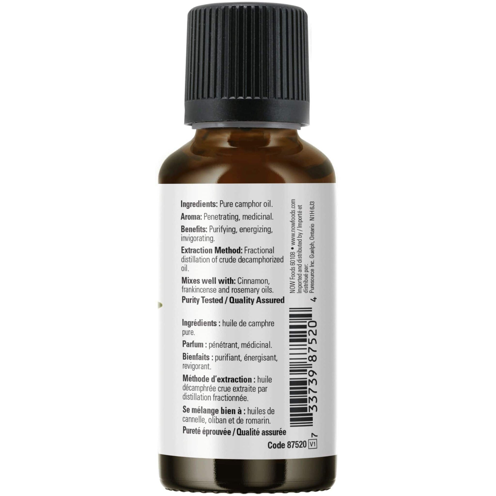 30mL | NOW Essential Oils 100% Pure Camphor Oil