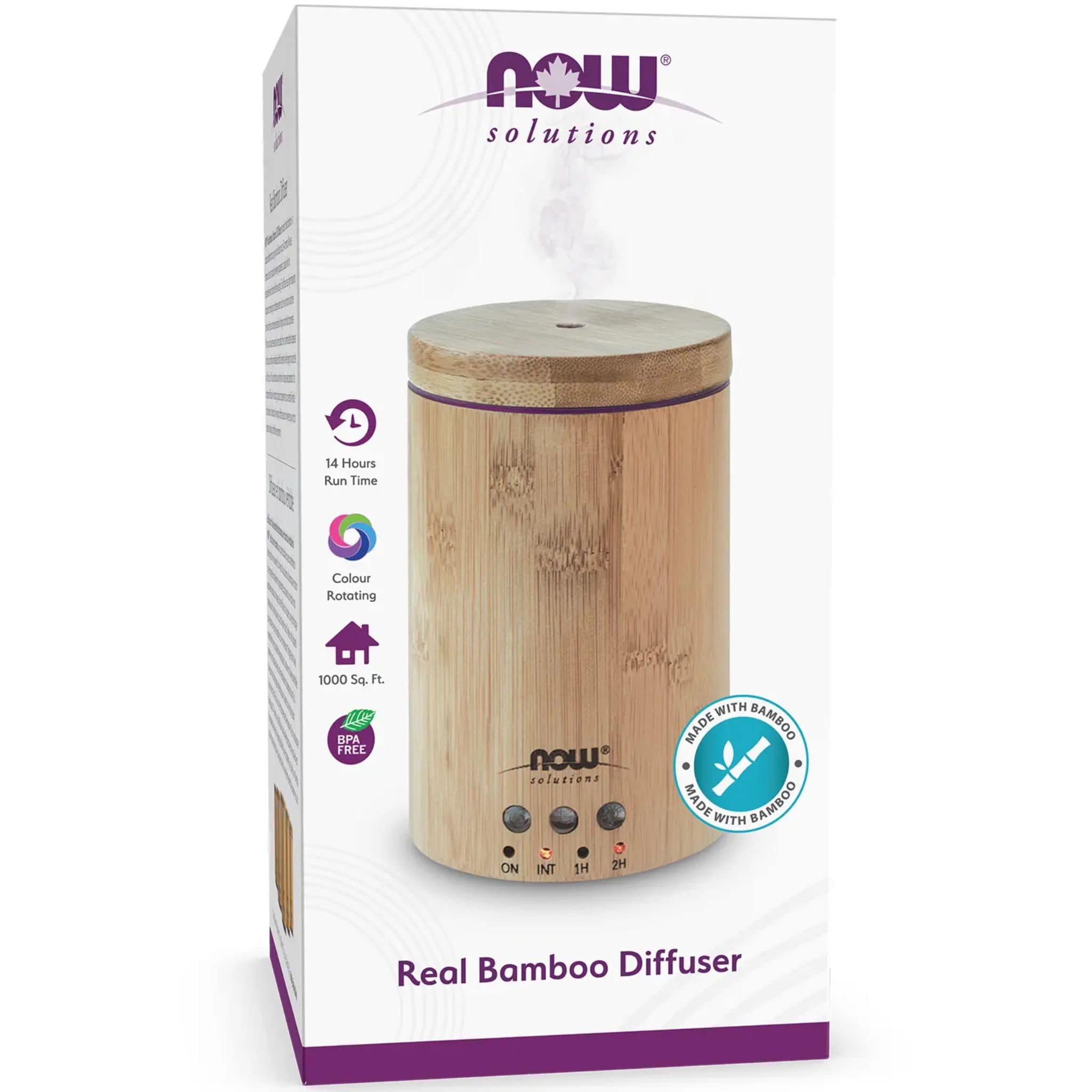 NOW Solutions Ultrasonic Real Bamboo Diffuser