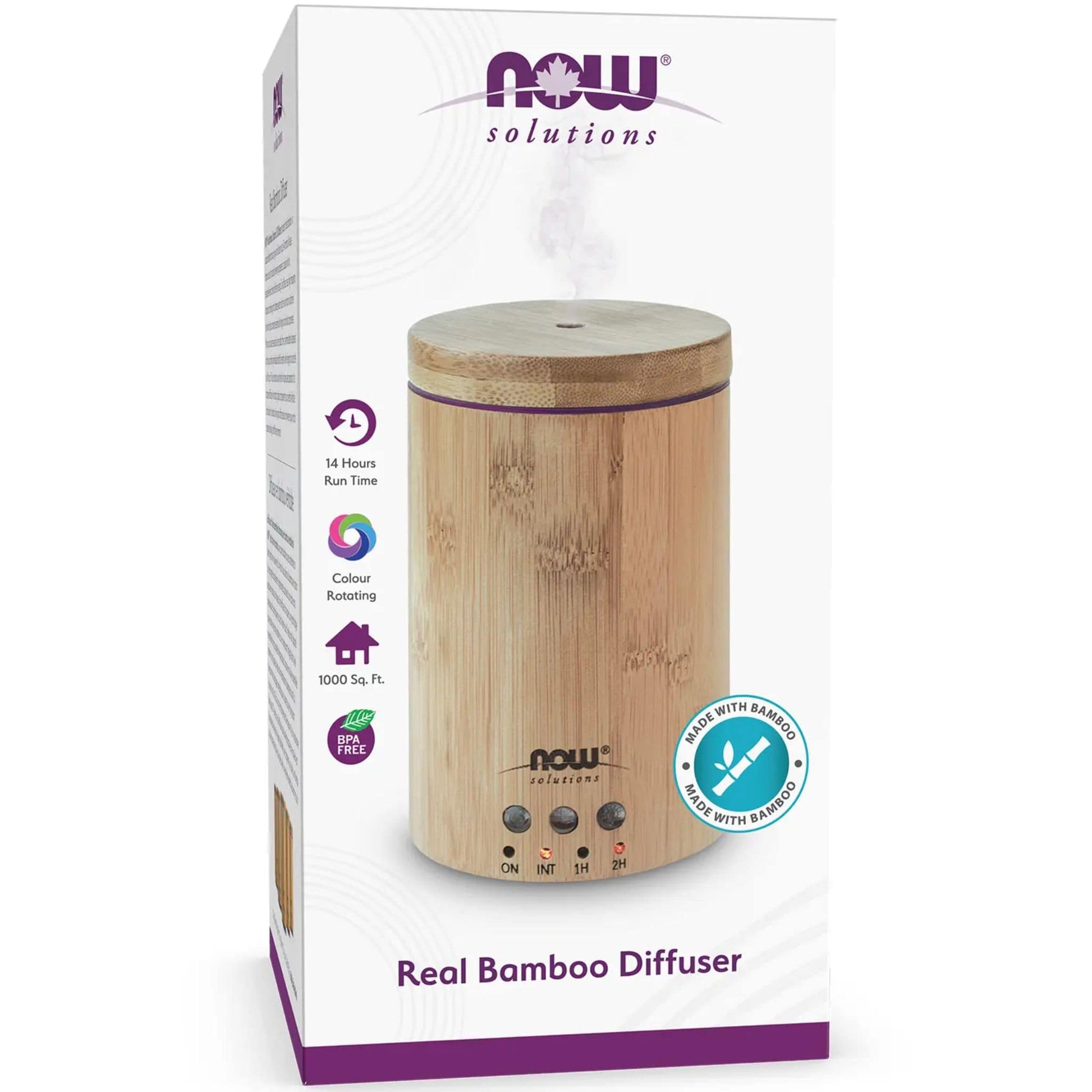 NOW Solutions Real Bamboo Diffuser