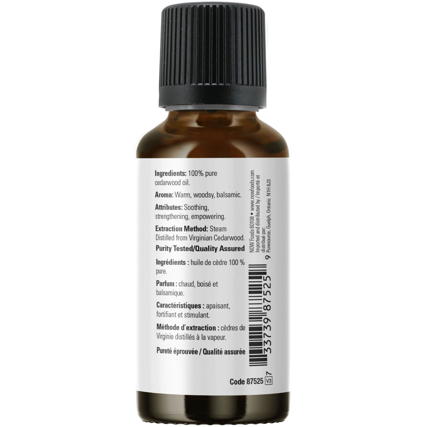 30mL | NOW 100% Pure Cedarwood Essential Oil