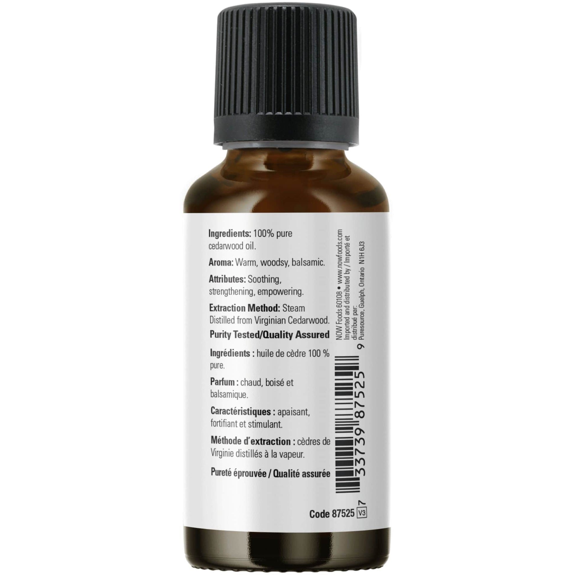 30mL | NOW 100% Pure Cedarwood Essential Oil
