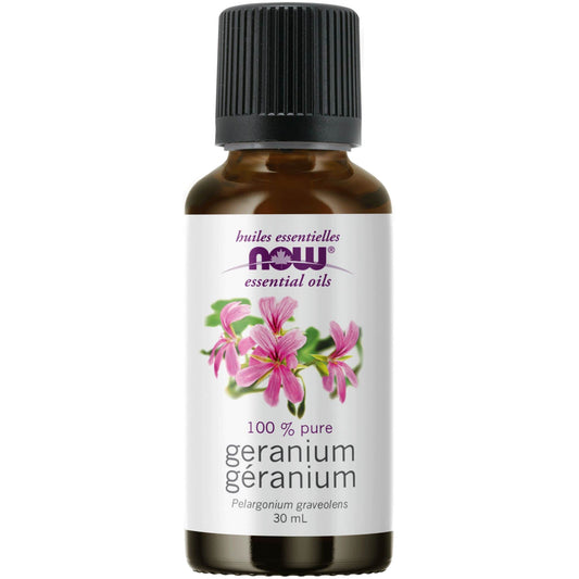 30mL | NOW 100% Pure Geranium Essential Oil Blend
