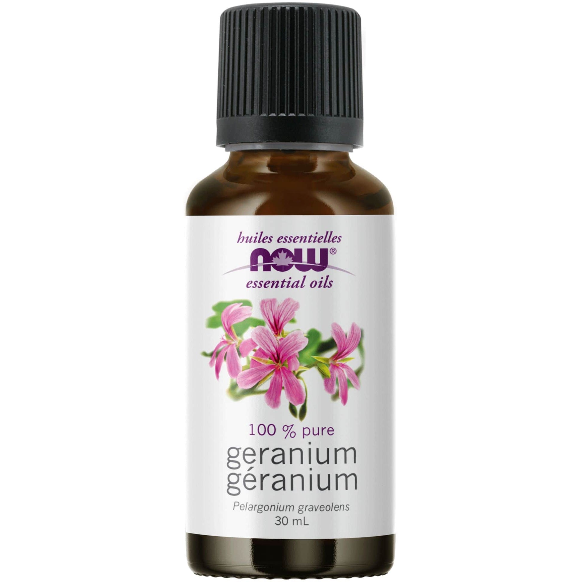30mL | NOW 100% Pure Geranium Essential Oil Blend