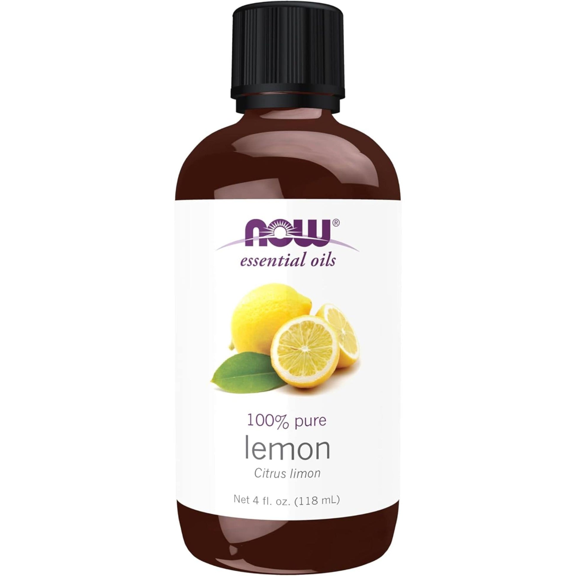 118mL | NOW 100% Pure Lemon Essential Oil