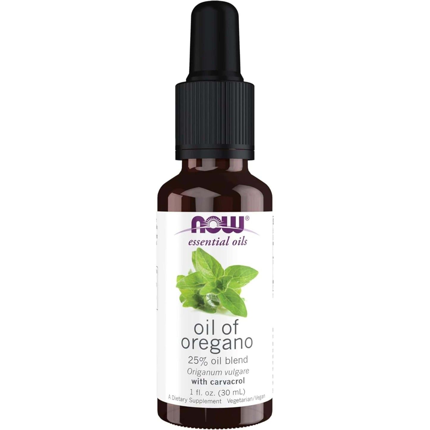 30mL | NOW Oil of Oregano 25% Oil Blend with Carvacrol