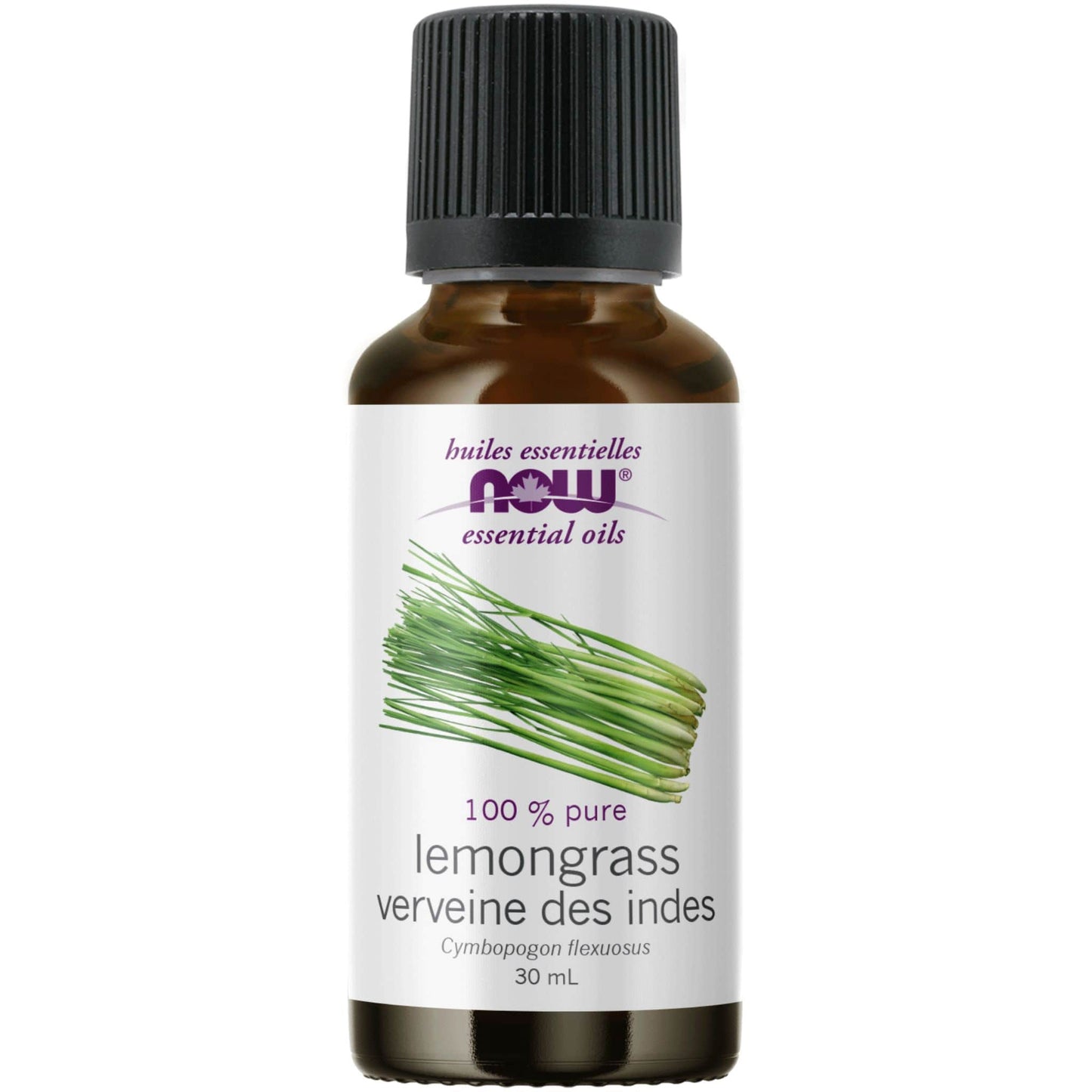 30mL | NOW 100% Pure Lemongrass Essential Oil Blend