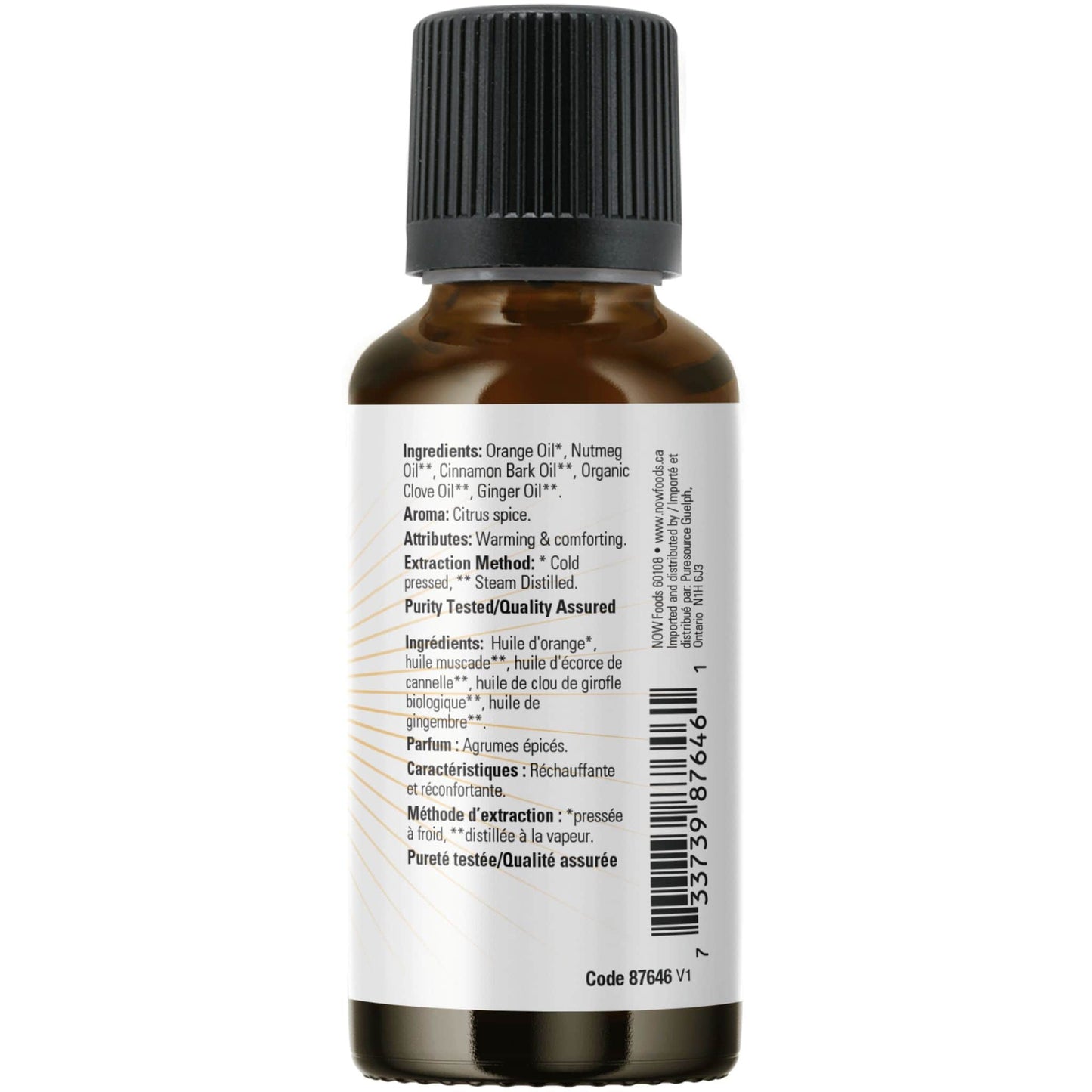 30mL | NOW Spiced Cider Essential Oil Blend