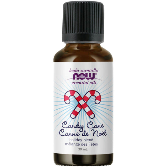30mL | NOW Candy Cane Essential Oil Holiday Blend