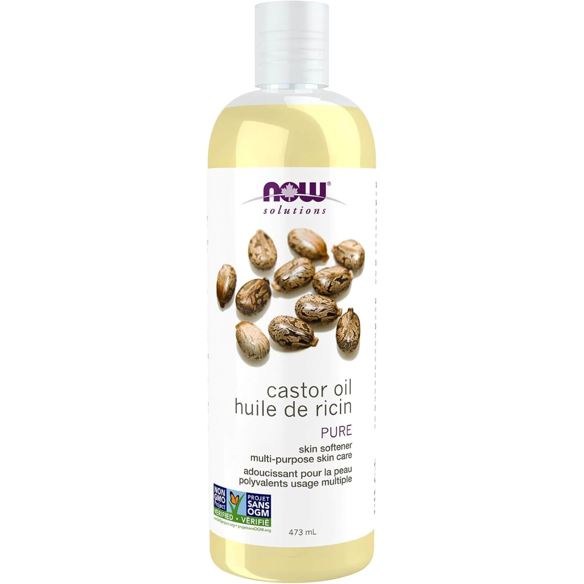 473mL | NOW Solutions Pure Castor Oil