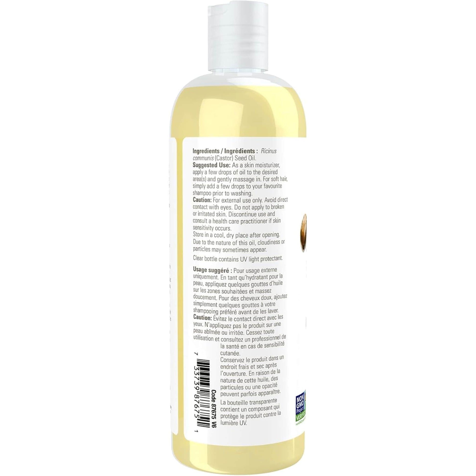 473mL | NOW Solutions Pure Castor Oil