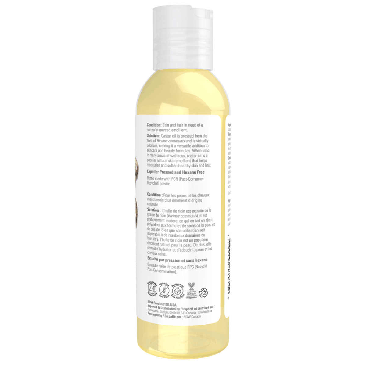 118ml | NOW Castor Oil