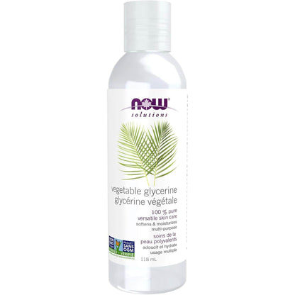 118mL | NOW Solutions Vegetable Glycerine 100% Pure