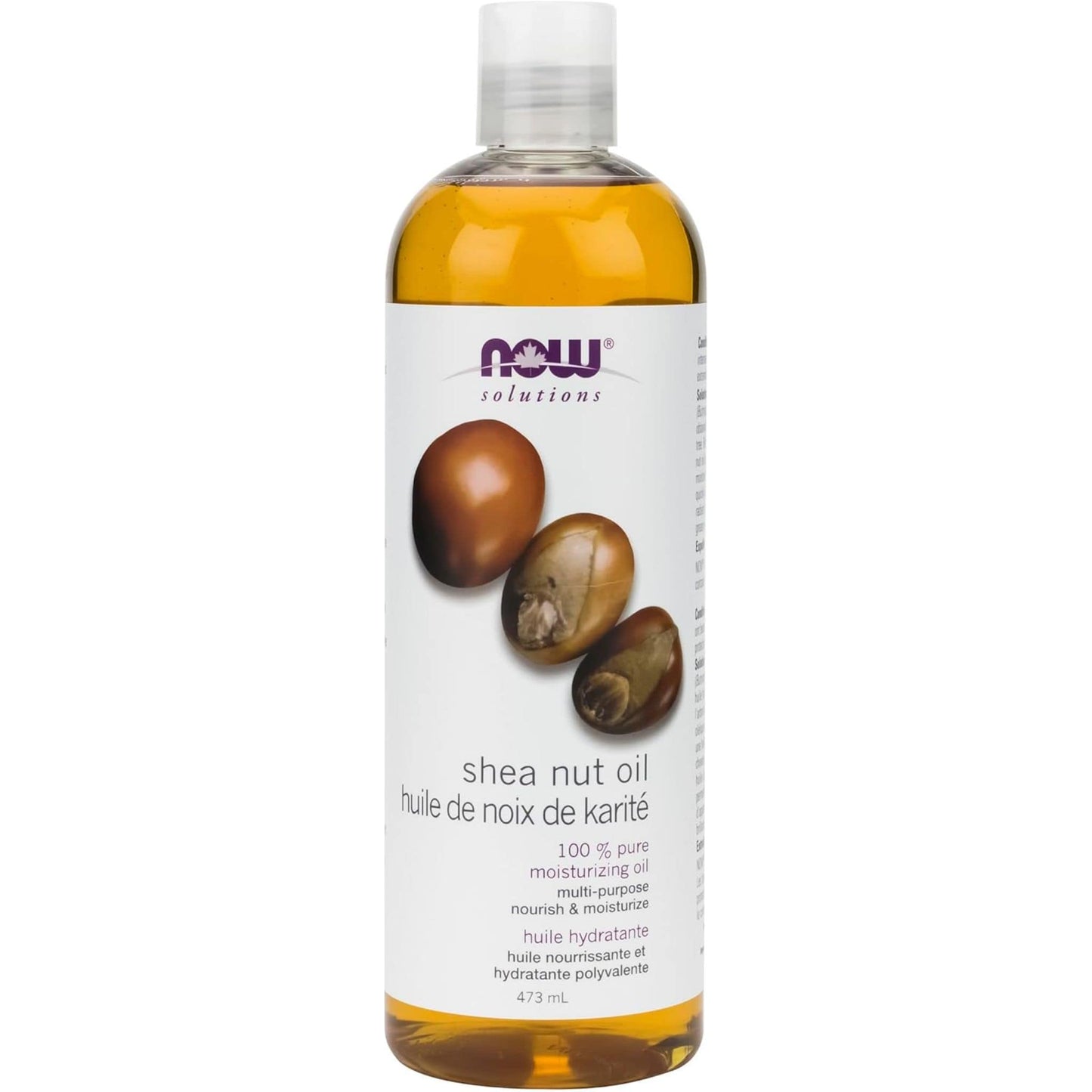 Unscented, 473mL | NOW Solutions Shea Nut Oil