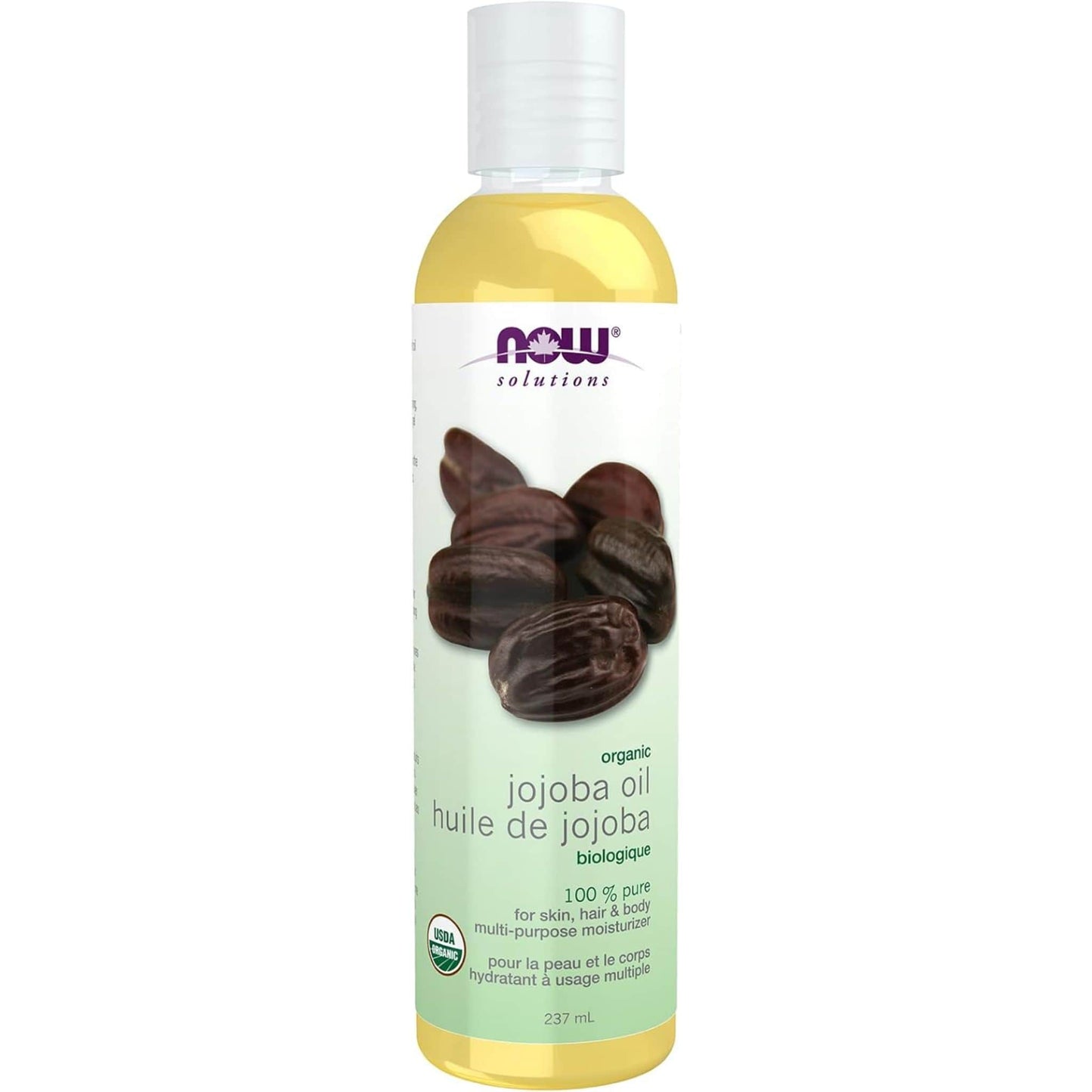 237mL | NOW Solutions Organic Jojoba Oil