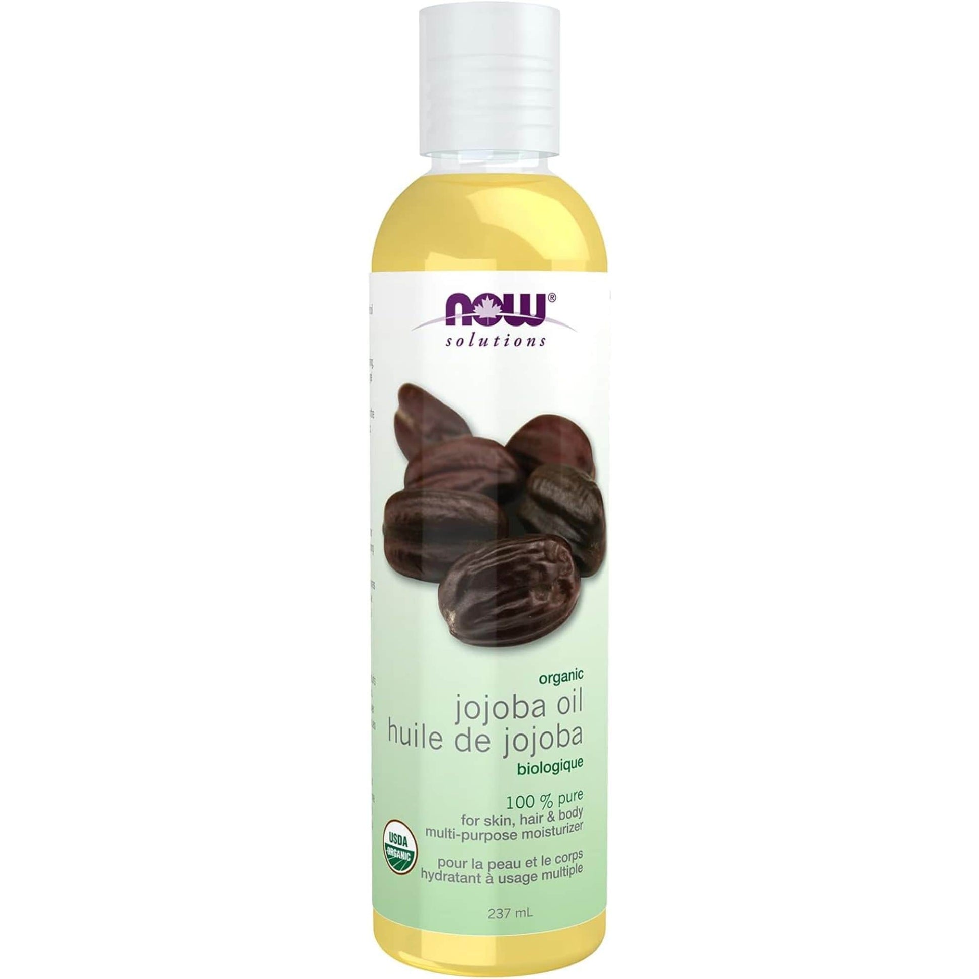 237mL | NOW Solutions Organic Jojoba Oil