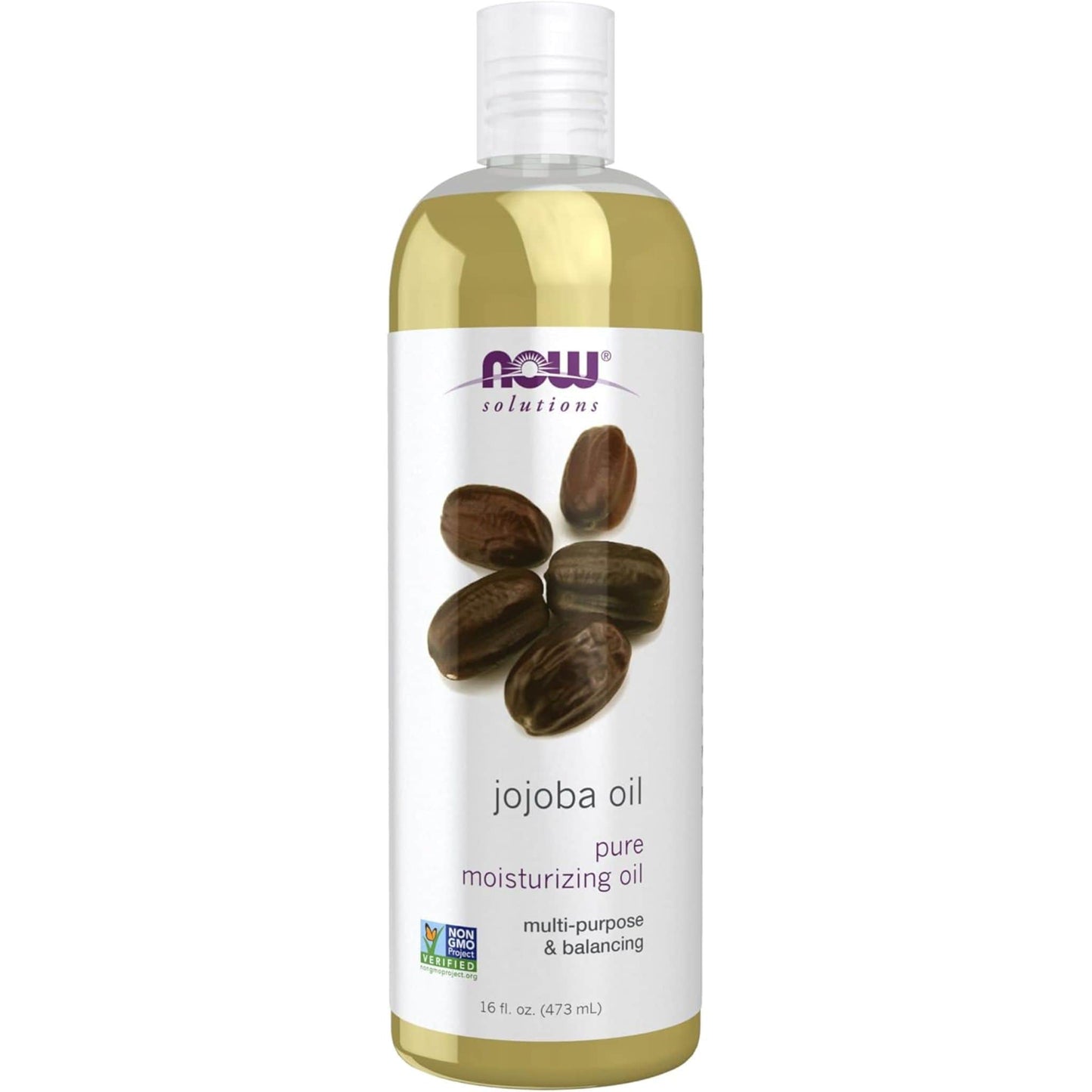 473mL | NOW Solutions 100% Pure Jojoba Oil