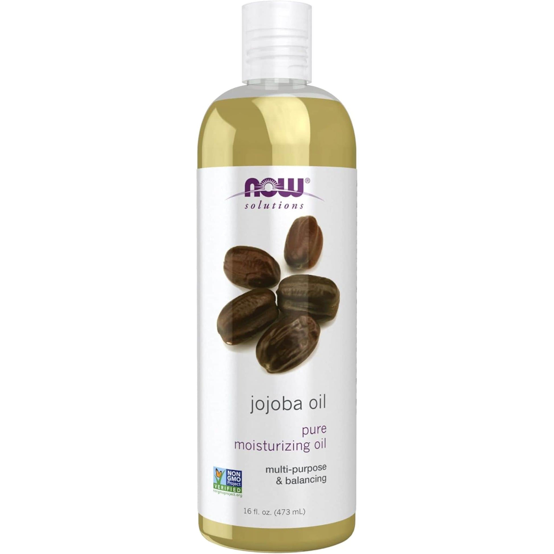 473mL | NOW Solutions 100% Pure Jojoba Oil