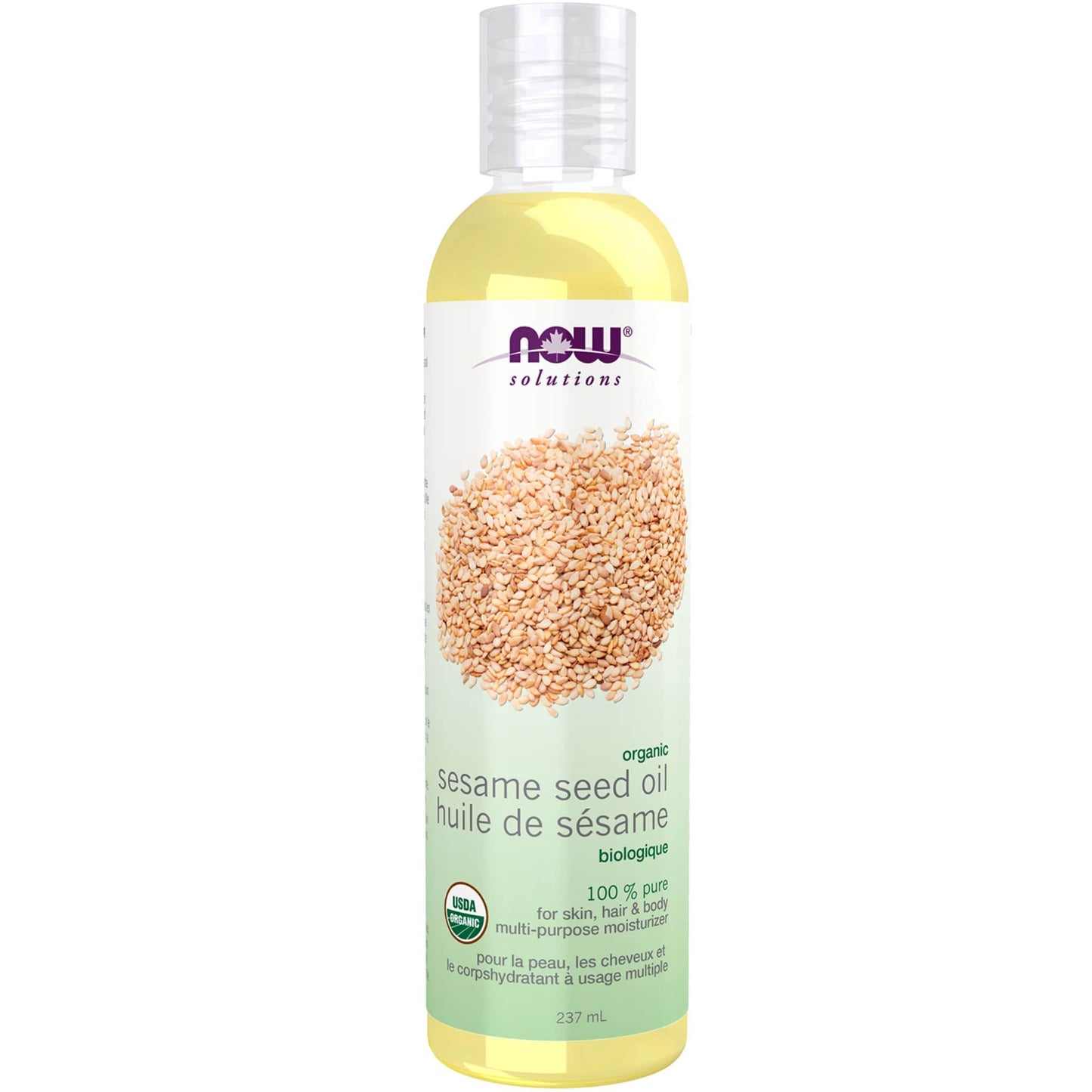 237mL | NOW Solutions Organic Sesame Seed Oil