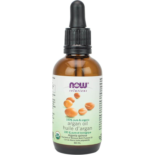 60mL | NOW Solutions 100% Pure & Organic Argan Oil