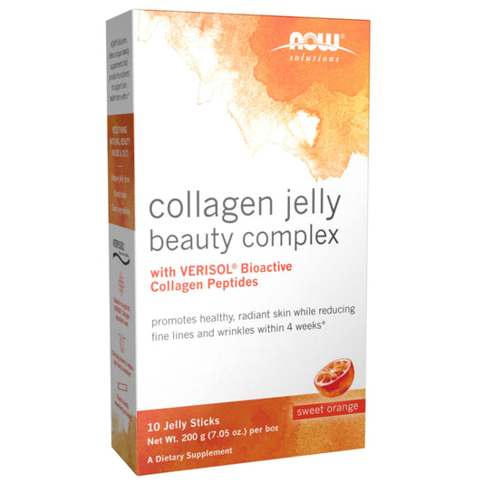 Sweet Orange | NOW Collagen Jelly Beauty Complex with Verisol Bioactive Collagen Peptides Box // orange flavour