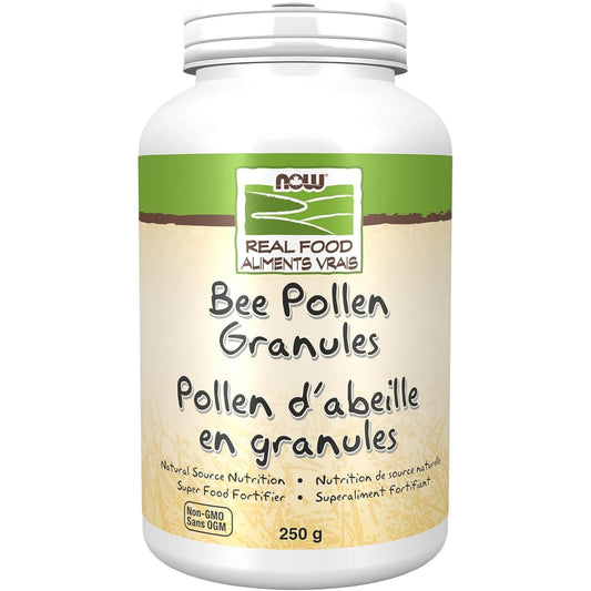 250g | NOW Real Food Bee Pollen Granules