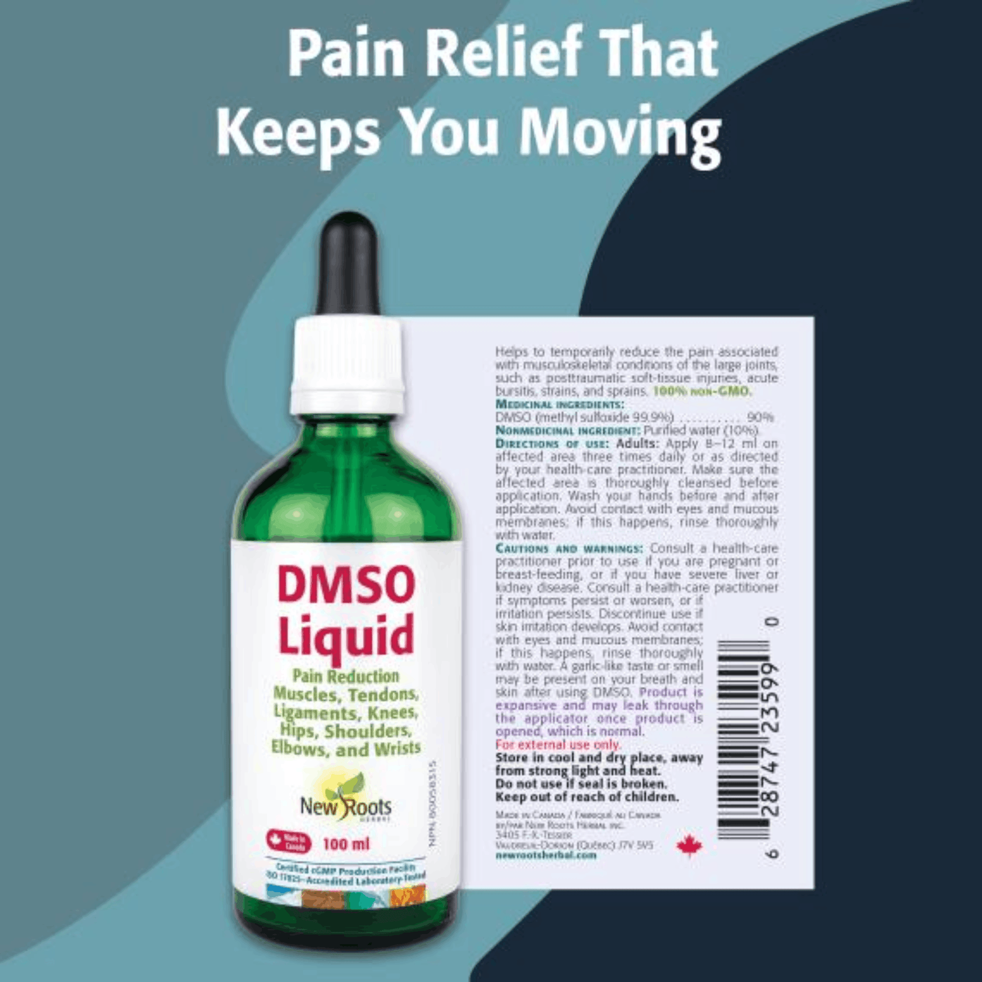 100ml | New Roots DMSO Liquid