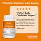 Vitacheck Nattokinase 100mg, 2000 FUs, Natural Heart Health, Circulation and Blood Pressure Support, 75 Delayed Release Capsules