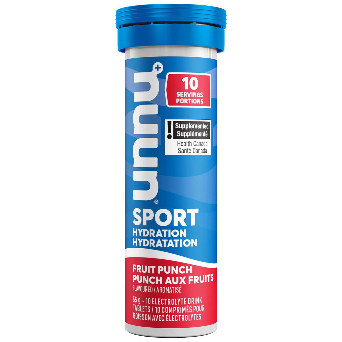 10 Tablets Fruit Punch | Nuun Sport Hydration Electrolytes Tablets