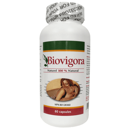 60 Vegetable Capsules | Option Biotech Biovigora