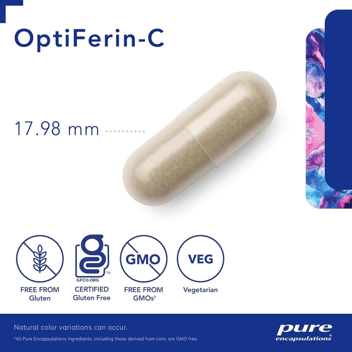 60 Capsules | Pure Encapsulations Iron Plus Essentials