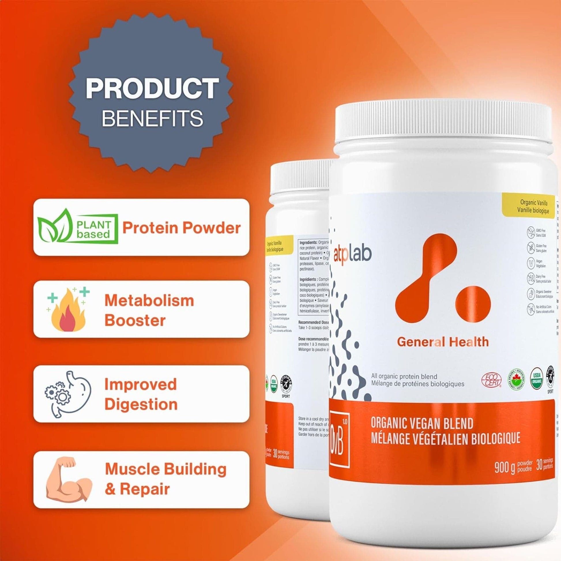 Vanilla | ATP Lab Organic Vegan Blend