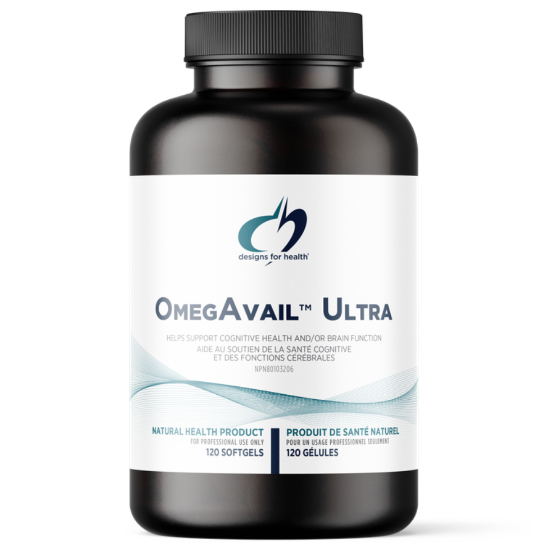 120 Softgels | Designs For Health OmegAvail Ultra