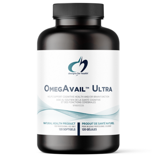 120 Softgels | Designs For Health OmegAvail Ultra