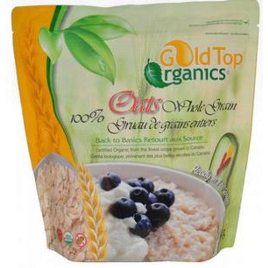 Gold Top Organic Back to Basics Oats, 1kg