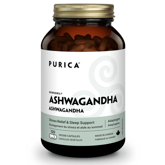 120 Vegetable Capsules | Purica Ashwagandha New Look