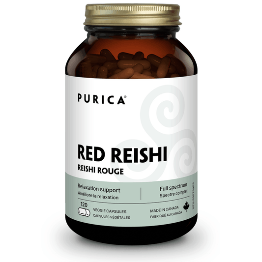 120 Vegatable Capsules | Purica Red Reishi