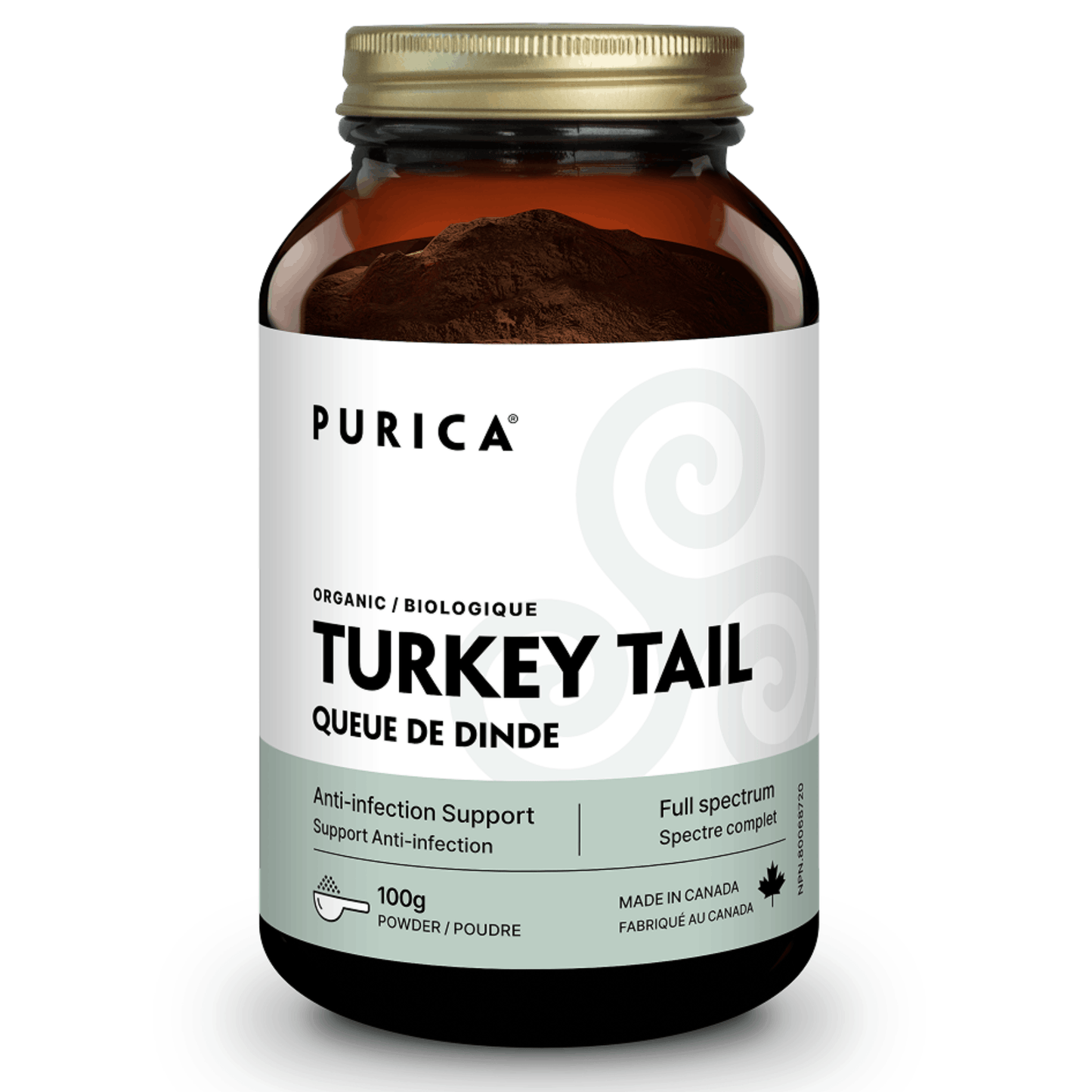 100g | Purica Turkey Tail Powder