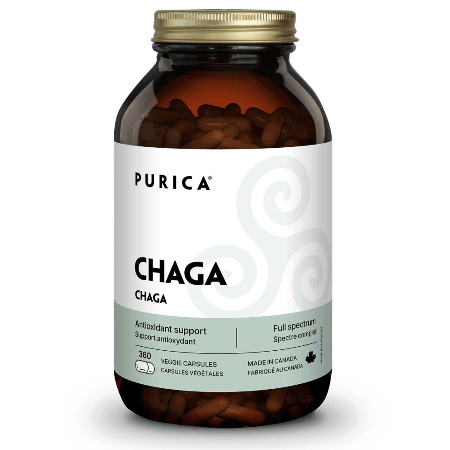 360 Vegetable Capsules | Purica Chaga