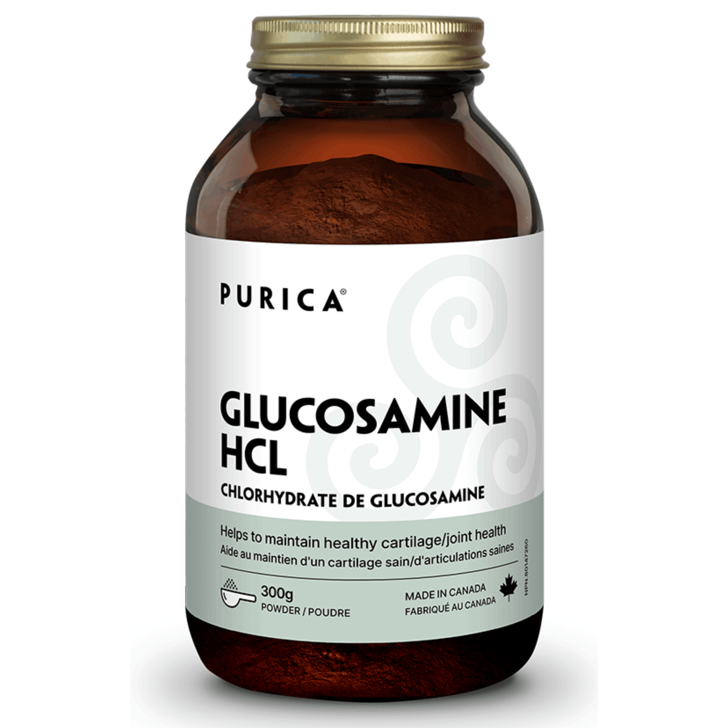 300g Unflavoured | Purica Glucosamine HCL Powder