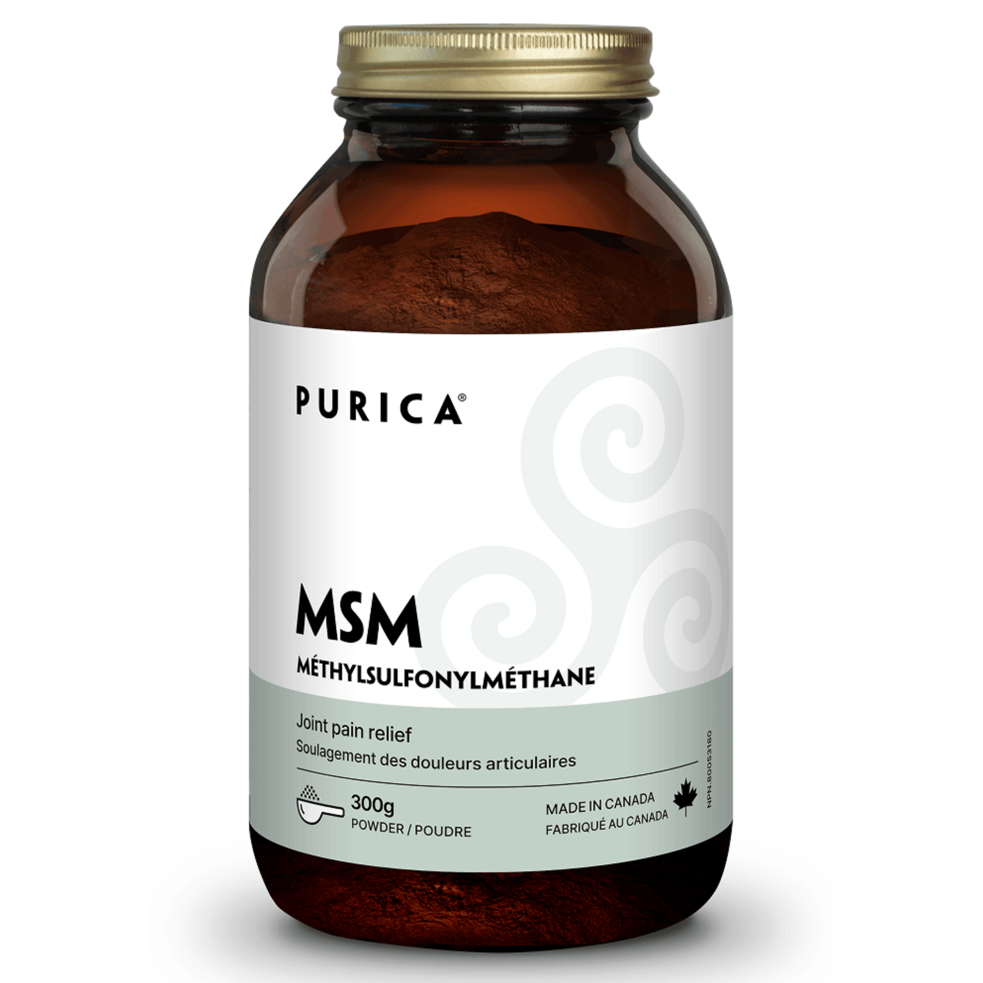 300g Unflavoured | Purica MSM Powder