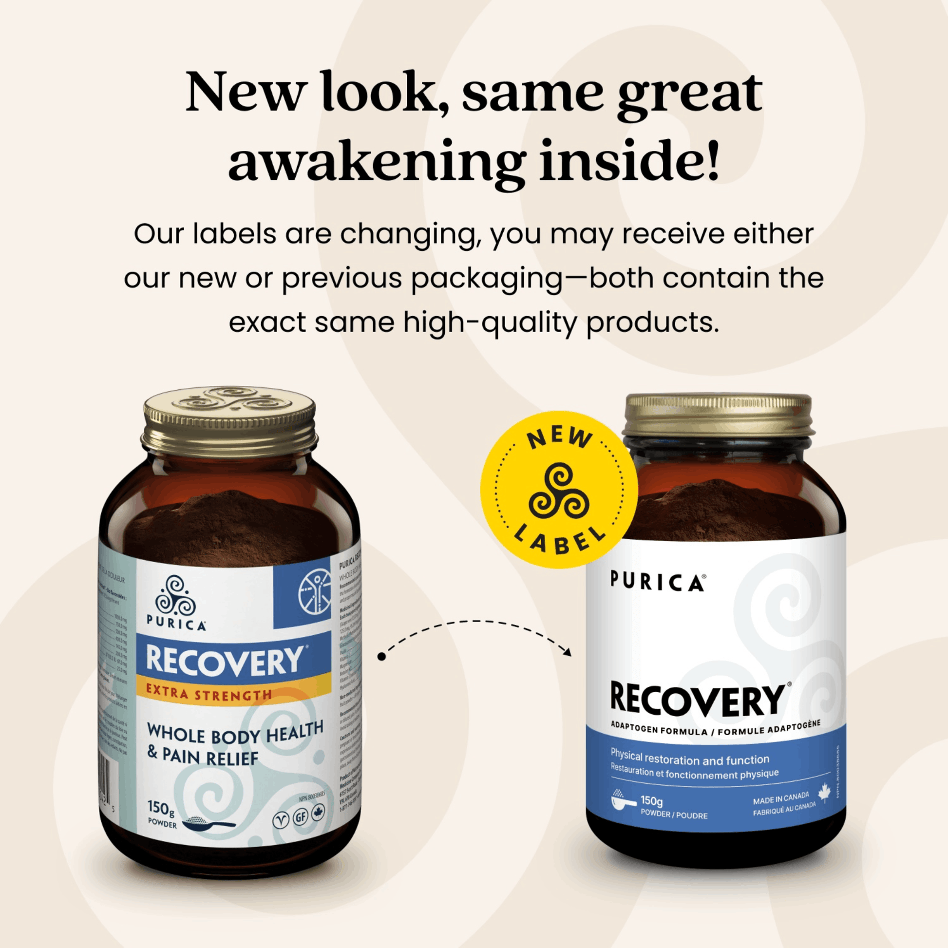 150g Unflavoured | Purica Recovery Powder