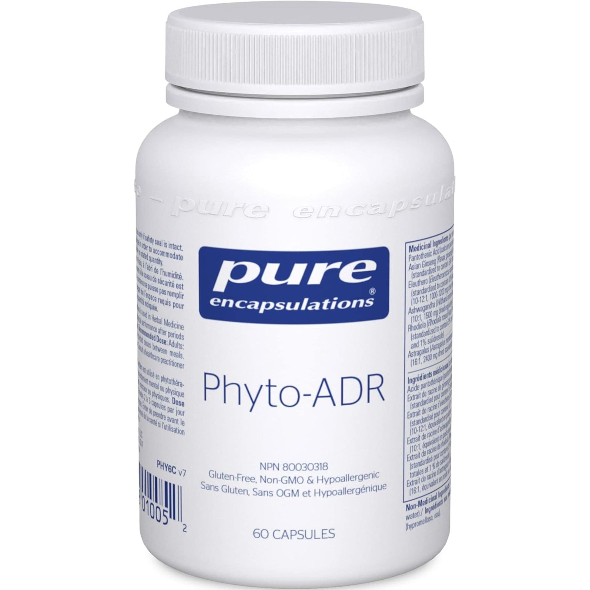 60 Capsules | Pure Encapsulations Phyto-ADR