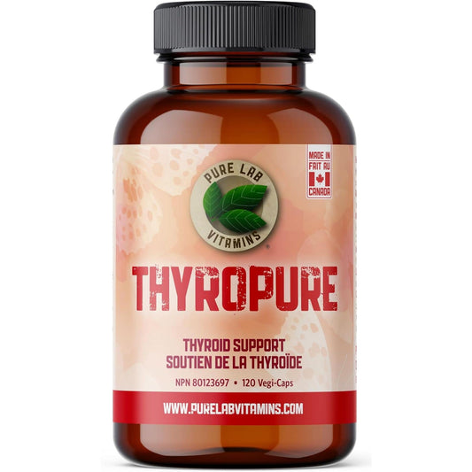 120 Vegetable Capsules | Pure Lab Vitamins ThyroPure