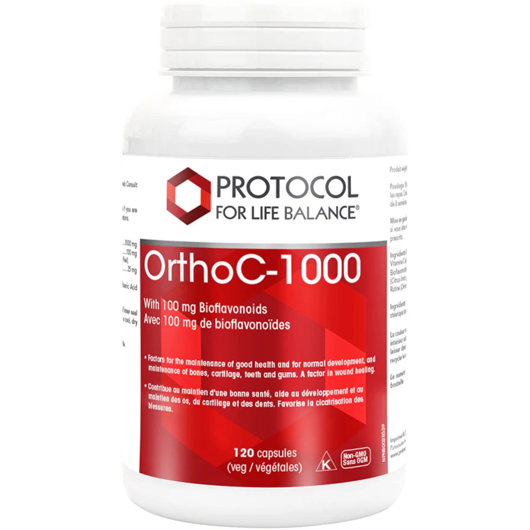 Protocol For Life Balance Ortho C-1000, 120 Vegetable Capsules