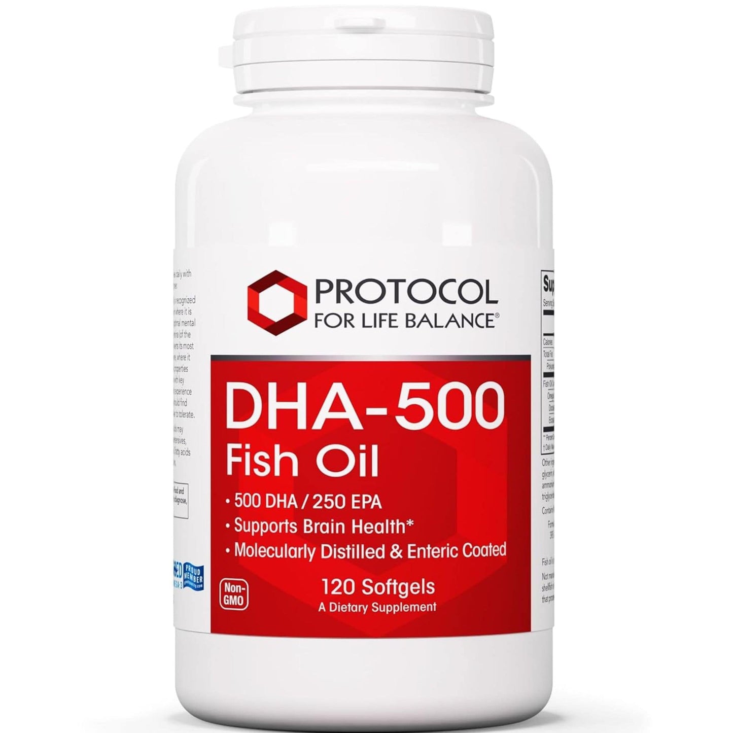 120 Softgels | Protocol For Life Balance DHA-500